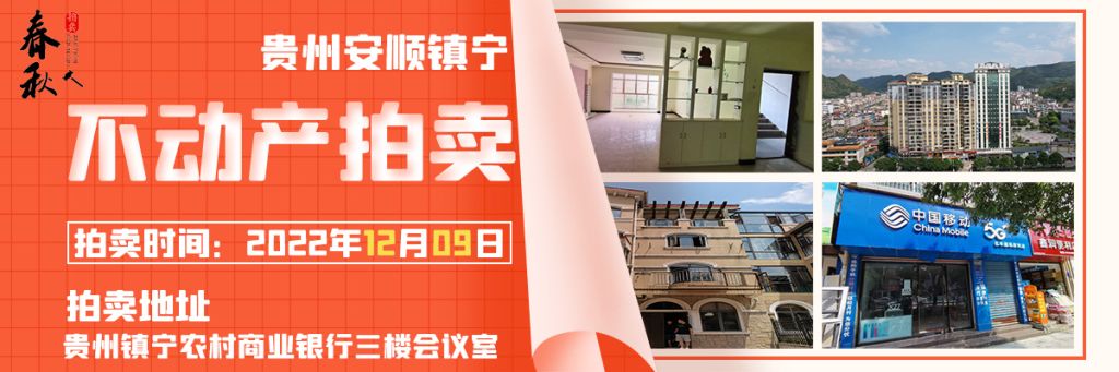 【12月09日】鎮(zhèn)寧縣商鋪、住宅、商業(yè)展位拍賣公告